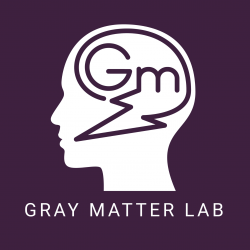 Purple Logo Gray Matter Lab